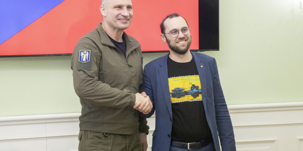Vitaliy Klitschko met with the Government Commissioner of the Czech Republic for the Reconstruction of Ukraine Tomáš Kopeční