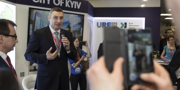 Vitali Klitschko has opened Kyiv's stand on the international real estate exhibition MIPIM