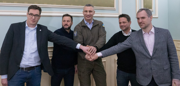 Віталій Кличко зустрівся з мерами чотирьох європейських столиць – членами Пакту вільних міст