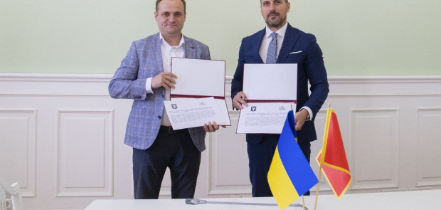 Kyiv signed an agreement on cooperation with the capital of Montenegro, Podgorica sister-city