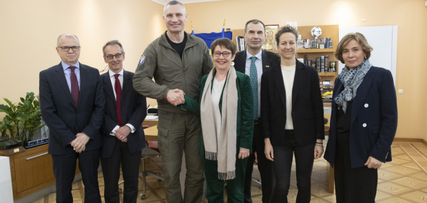Vitaliy Klitschko met with the EBRD delegation