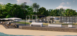 Arrangement of an active family recreation park and improvement of the beach area in the park located on the Dnieper embankment near the Berkovshchina Bay in the Darnytskyi district of Kyiv