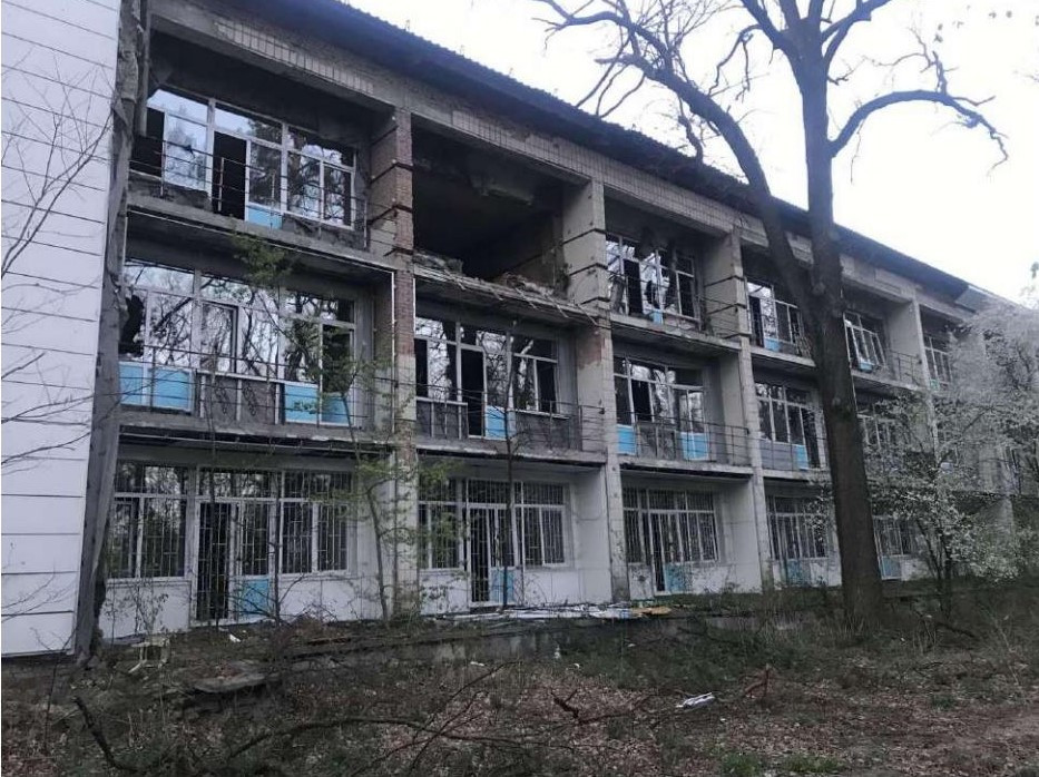 Construction of a rehabilitation and recreation center on Gostomelskyi highway, 8 in Obolonsky district