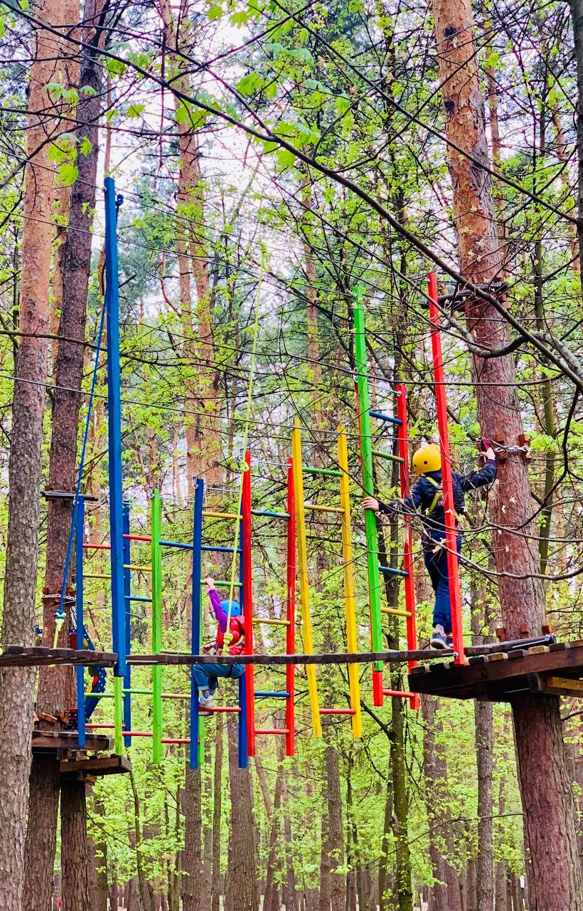 Arrangement of a children's sports and entertainment park on the territory of Sovky Park in Sviatoshynskyi district