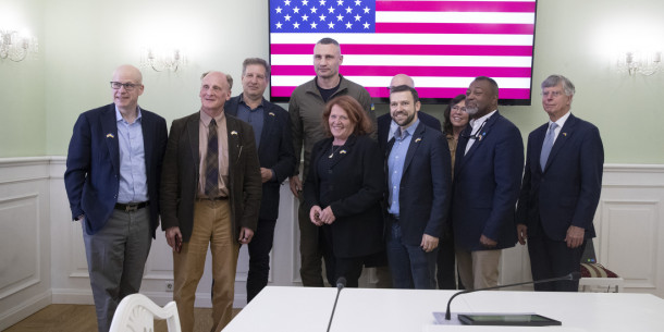Vitaliy Klitschko met with the delegation of the American organization RDI