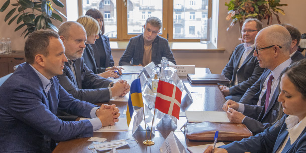 Cooperation with Denmark on modernization of the capital's water and heat supply systems was discussed in Kyiv